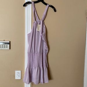 Great looking Ramsey Brook, light purple mini dress very classy, but sexy